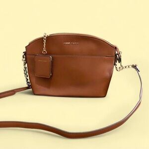 NEW Anne Klein Tan Crossbody Bag